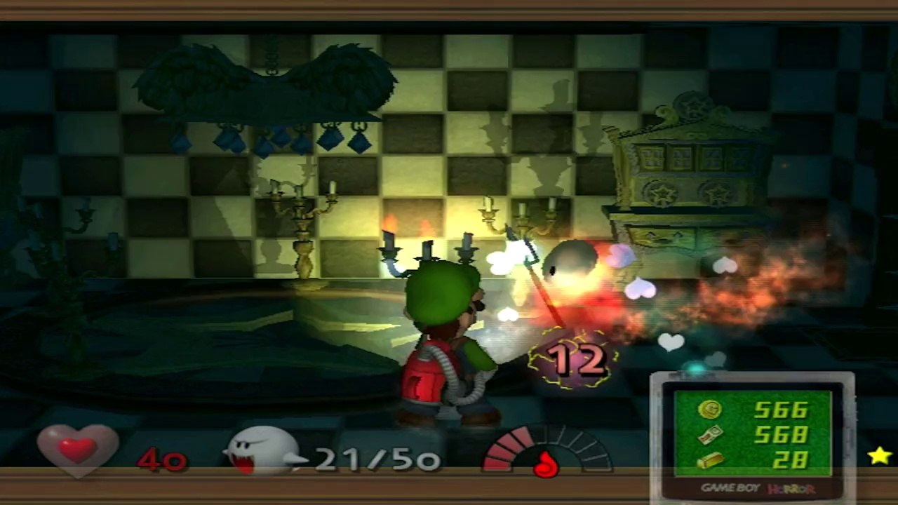 Let's Play Luigi's Mansion Part 7 - Shooting the Stars
