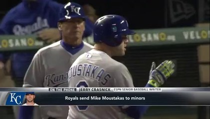 Royals Send Down Struggling Moustakas