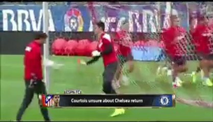 Courtois unsure about Chelsea return