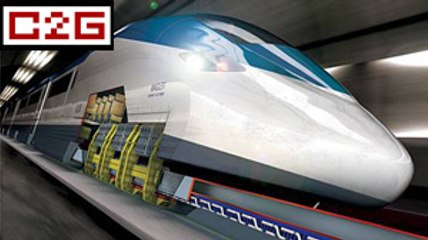 Un train à 2900 km/h ? Merci la Chine !