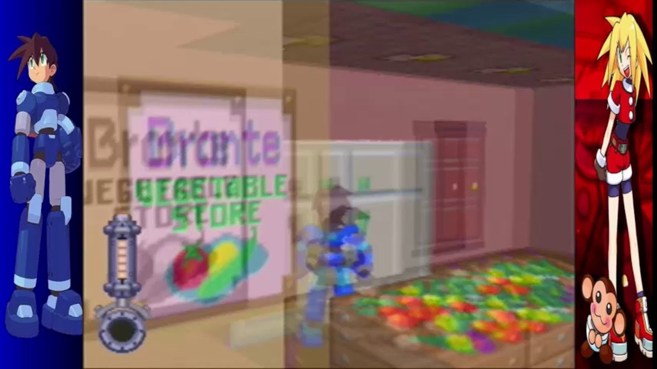 Let's Play Mega Man 64 Part 2 - Apple Market