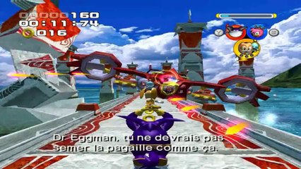 Sonic Heroes - Team Rose - BOSS : Egg Hawk
