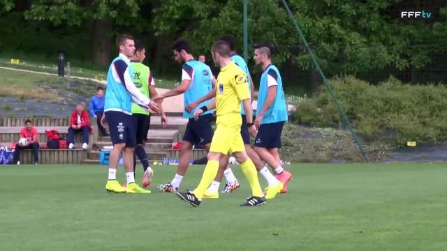 Clairefontaine : Valbuena buteur avec Bleus !