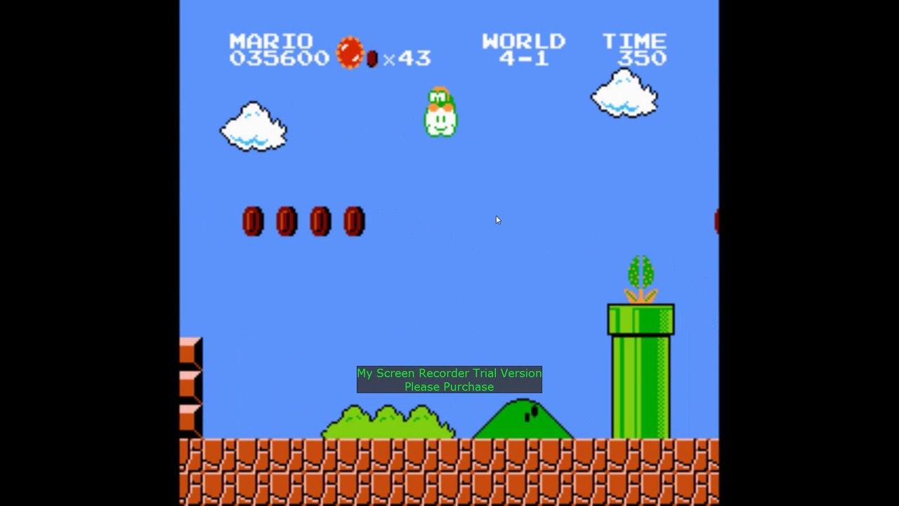 Super Mario Bros. Gameplay (Game over On World 5-1)