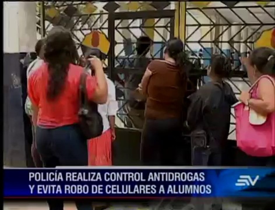 Control en colegios de Guayaquil