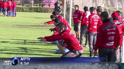 Chilean football squad starts training for 2014 World Cup