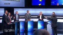 CLASH Jean-François Copé, Marine Le Pen et Jean-Luc Mélenchon sur l'aide médicale d'Etat DPDA [22.05.2014]