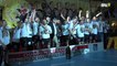 handball: remise trophée de champion de France à l'USDK