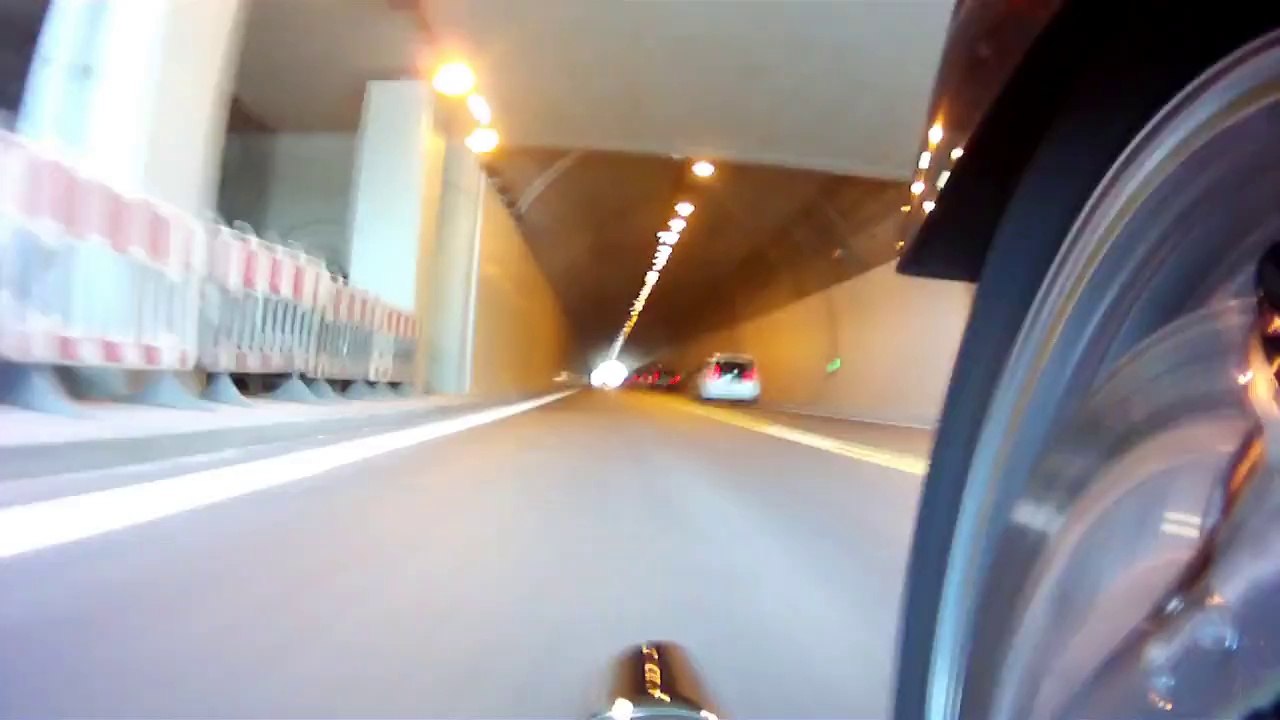 Mit der Rear View Camera durch Tübingen