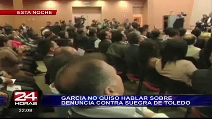 Alan García felicita al Congreso por elección de miembros del TC