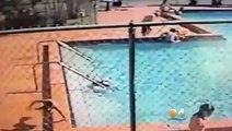 CCTV Video Shows Children Getting 'Shocked' in Pool