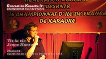 Maman91  - Soirée de sélections du championnat d'île-de-France 2014 de karaoké au Palais d'été (Ris Orangis, 93) - Interprétation de Maman91