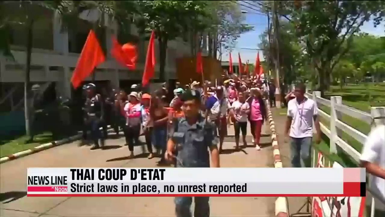 International leaders denounce Thai military's coup d'etat