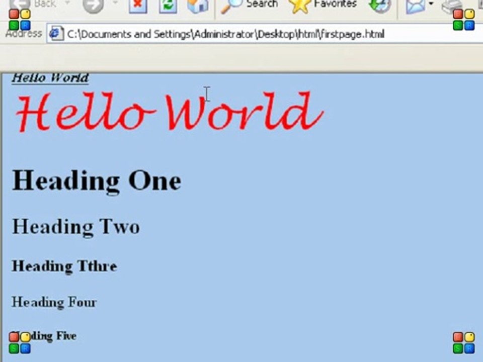 Learn free html web design course in urdu and hidni by it-hungama Part 5