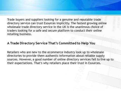 Esources Platform Helps Online Traders Boost Their Business Prospects