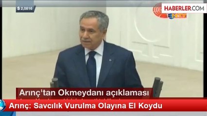 Arınç, Okmeydanı'nda Yaşanan Olaylarla İlgili Konuştu