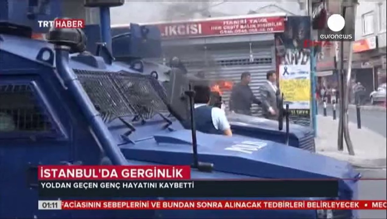 Manifestaciones sangrientas en Estambul