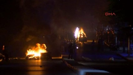 Gazi Mahallesi'nde gergin gece