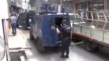Okmeydanı’nda polislerin ateş açma anı kamerada