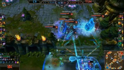 LCS NA W1D1 Game 1 C9 vs TSM