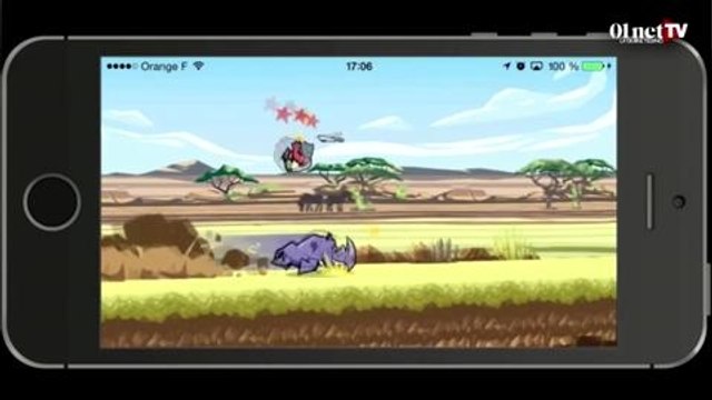 WWF Rhino Raid, devenez un rhinocéros (test appli smartphone)