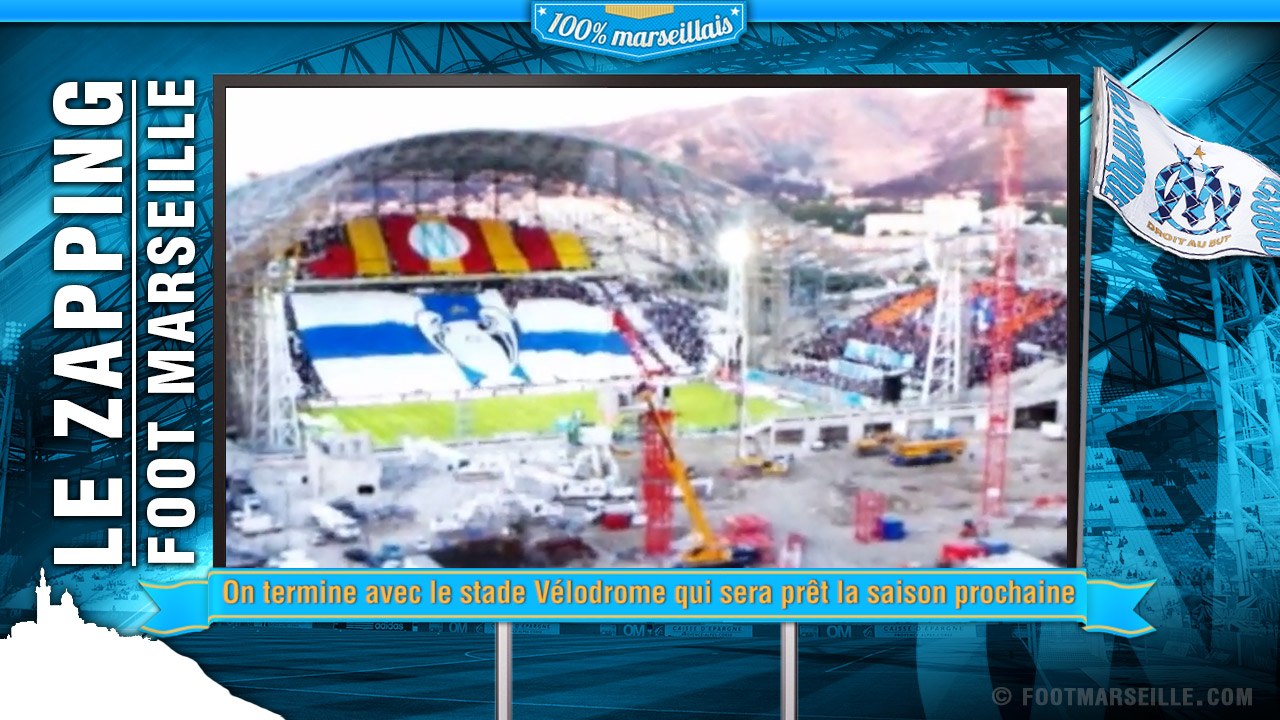La métamorphose du Vélodrome, les joueurs de l'OM déjà mécontent... Le zapping Foot Marseille !