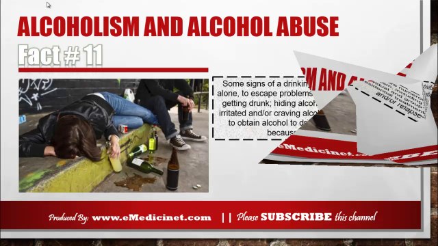 Information about Alcoholism and Alcohol Abuse