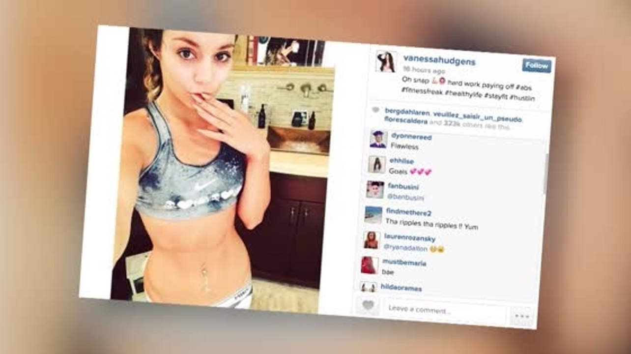 Vanessa Hudgens -sportlich und sexy auf Instagram