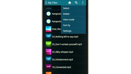 How To Use My Files - Samsung Galaxy S5
