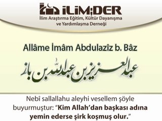 Allah'tan Başkasına Yemîn Eden Kişinin Arkasında Namaz Câiz midir?