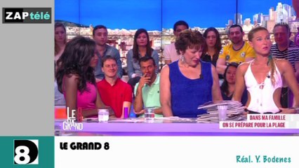 Download Video: Zapping télé du 23 mai 2014 - A. de Caunes séquestre P. Gildas dans le placard de sa loge !