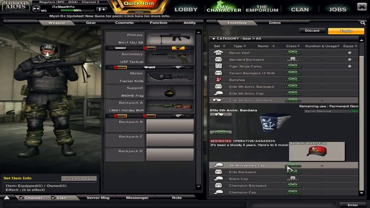 PlayerUp.com - Buy Sell Accounts - Combat Arms _ Selling My CA NA Account _ $200