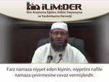 Namazda İken Niyyet Değiştirmek Câiz midir?