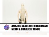 Amazing dance with hair mask - designed by Charlie Le Mindu