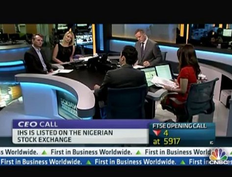 Sam Darwish, CEO of IHS Towers, discusses the African mobile communications industry with CNBC