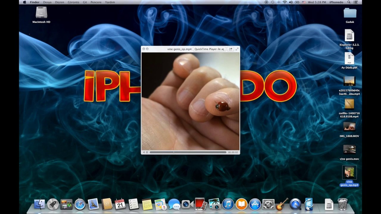 Vine'a Harici Video Yüklemek