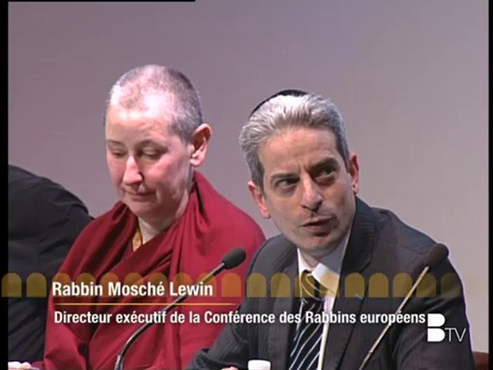 Rabbin Moché Lewin Rabbin, directeur exécutif de la conférence des rabbins européens - Conférence inaugurale Agapan