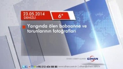 Yangında ölen babaanne ve torunlarının fotoğrafları