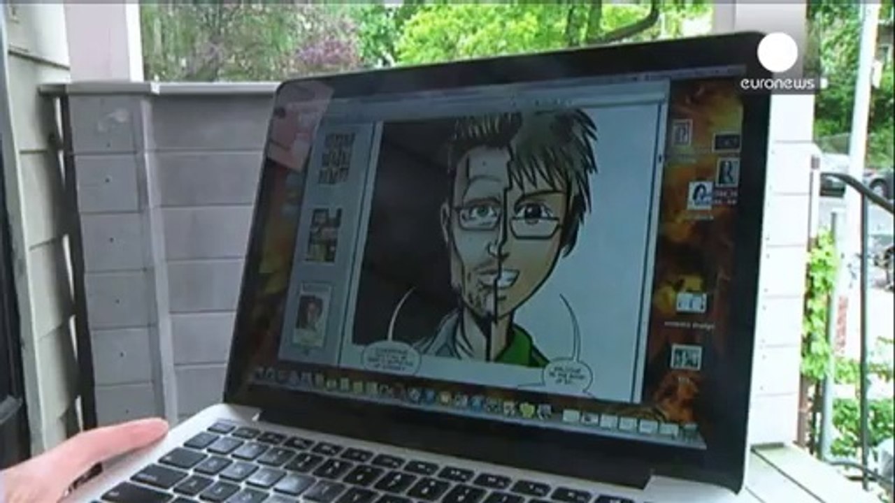 Snowden is new comic book hero