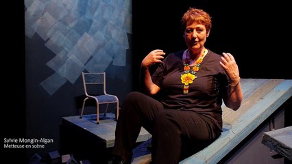 "Lambeaux" de Charles Juliet / S. Mongin-Algan avec Anne de Boissy / Les Trois-Huit