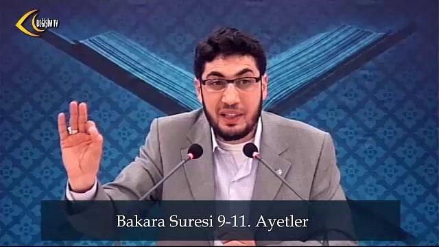[8. Ders] Abdullah İmamoğlu İle Tefsîr-ul Furkân | Bakara Suresi 9-11. Ayetler