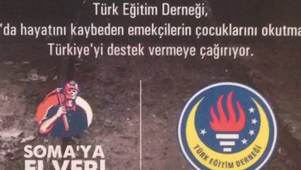 TED Ankara Koleji öğrencilerimizin Soma'ya El Ver kampanyasına destek çağrısı