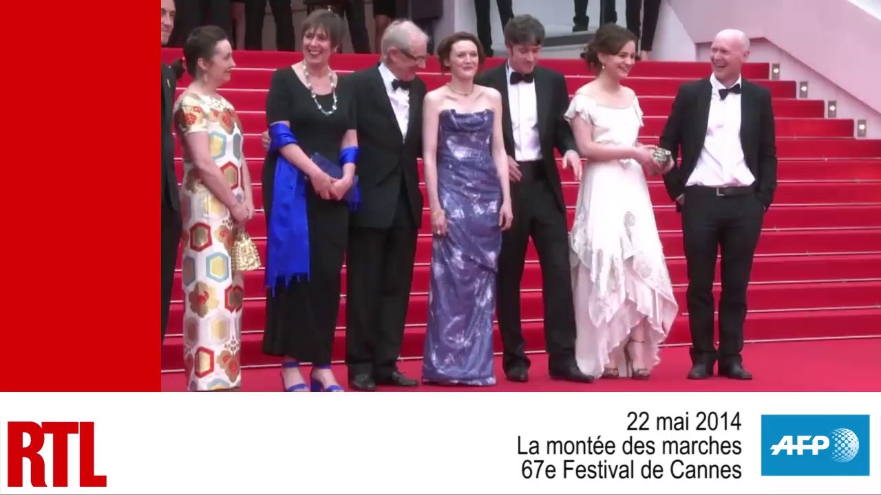 VIDÉO - Festival de Cannes 2014 : Xavier Dolan, Charlotte Gainsbourg et Ken Loach foulent le tapis rouge