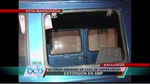 Extorsionadores mantienen aterrados a vecinos de San Martín de Porres (1/2)