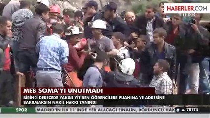 Milli Eğitim Bakanlığı'ndan Soma Duyurusu