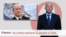 #tweetclash : #Le Drian déclare la guerre à Valls