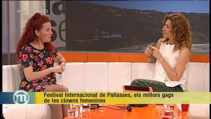 TV3 - Els Matins - Pepa Plana participa al Festival Internacional de Pallasses