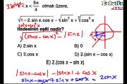 Trigonometri soru çözümleri videosu ekol hoca 10. sınıf matematik