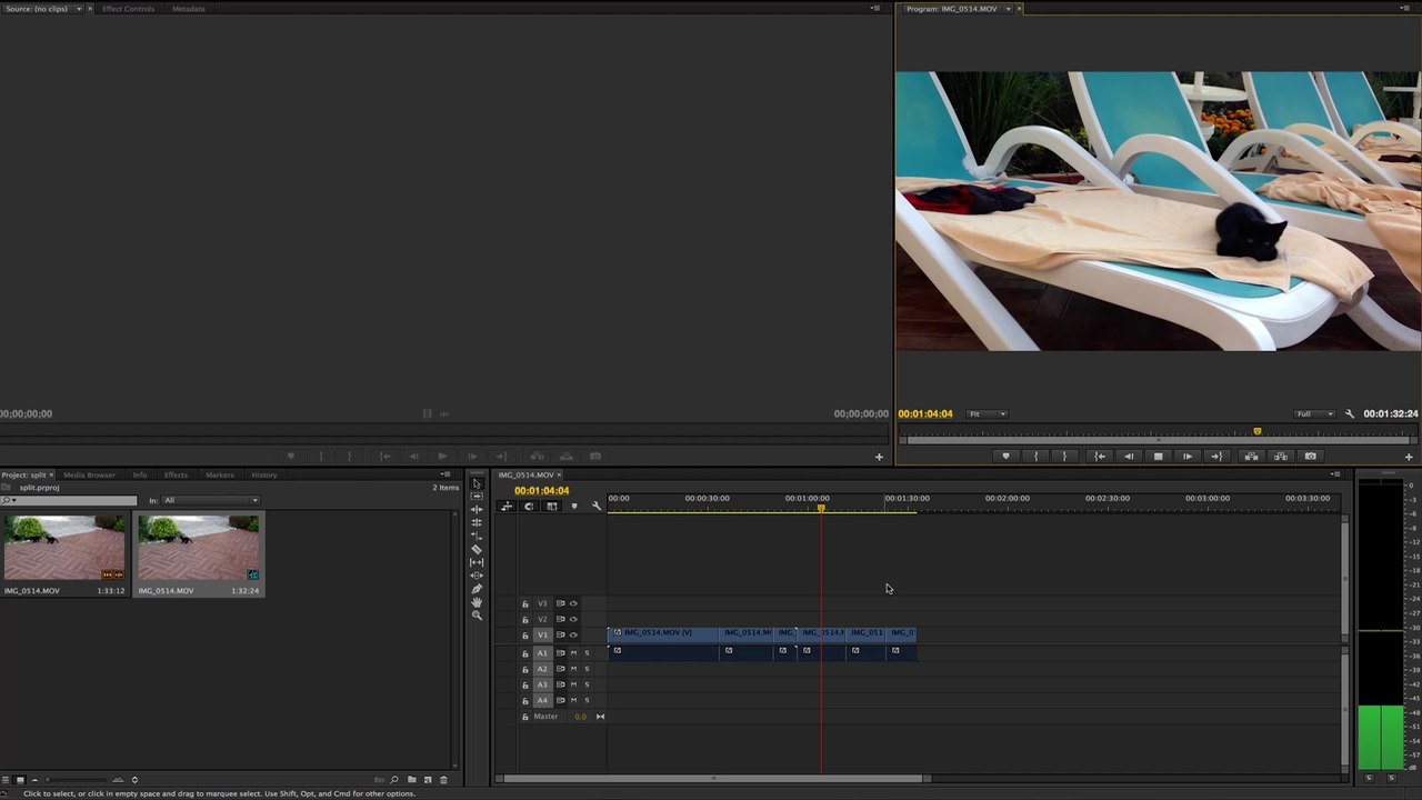 How to Split a Video - Premiere Pro CC Tutorial