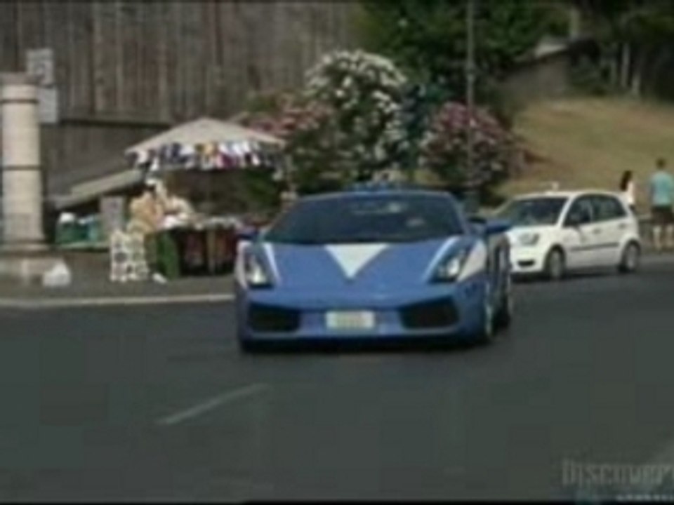 Italian police lamborghini gallardo